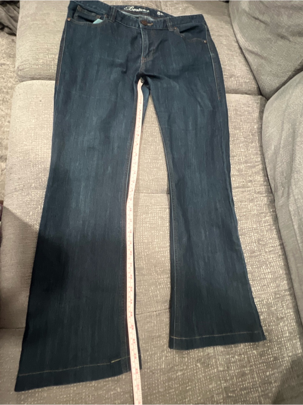 Tommy Hilfiger low-rise bootcut jeans